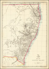 Australia Map By Edward Weller