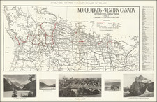 Western Canada Map By Calgary Board of Trade