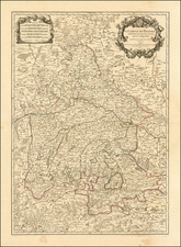 Süddeutschland Map By Alexis-Hubert Jaillot