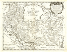 Middle East and Persia & Iraq Map By Giacomo Giovanni Rossi - Giacomo Cantelli da Vignola