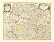 Northern Italy and Sud et Alpes Française Map By Philippe Buache