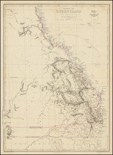 Australia Map By Edward Weller