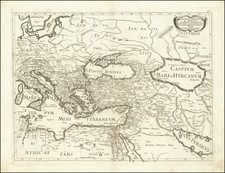 Italy, Turkey, Mediterranean, Central Asia & Caucasus, Middle East, Turkey & Asia Minor and Greece Map By Giacomo Giovanni Rossi