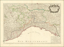 Northern Italy Map By Alexis-Hubert Jaillot