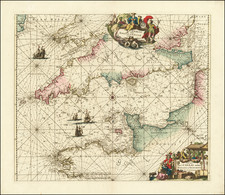 England and Nord et Nord-Est Map By Reiner & Joshua Ottens