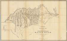 Utah, Utah and Wyoming Map By Frederick W. Lander