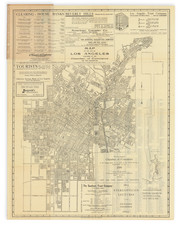 Los Angeles Map By Geo. Rice & Sons