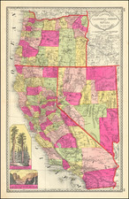 Tunison's California, Oregon and Nevada  [Yosemite Valley & Big Trees Vignettes] By H.C. Tunison