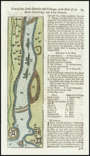 New York State Map By Gentleman's Magazine