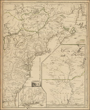 Canada et Louisiane Par le Sr. Rouge Geographe du Roy . . . 1755 By George Louis Le Rouge