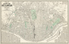 Missouri Map By Frank J. McDevitt