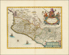 Mexico Map By Willem Janszoon Blaeu