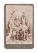 Photographs and Native American & Indigenous Map By Anonymous