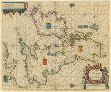 British Isles Map By Hendrick Doncker