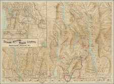 British Columbia Map By Charles S. Fee / Northern Pacific Rail Road