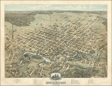 Texas Map By Augustus Koch