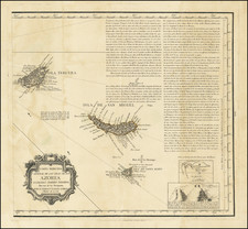 Portugal and Azores Map By Tomás López