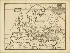 Europe Map By Pomponius Mela