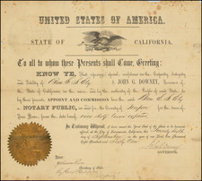 [Appointment of Ben E.S. Ely as Notary Public for Napa County, California - September 26, 1861]