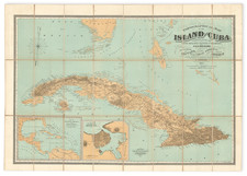 Cuba and Bahamas Map By J. Schedler
