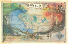 Pictorial Maps and Curiosities Map By Larry Janoff