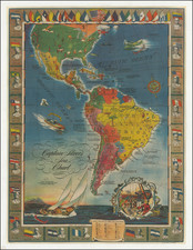 Pictorial Maps and America Map By Neff