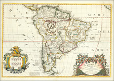 (South America) America Meridionale . . .  By Vincenzo Maria Coronelli