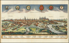 Poland Map By Matthaus Merian