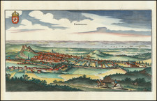 Scotland Map By Matthaus Merian