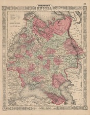 Europe, Mediterranean, Africa, North Africa and East Africa Map By Giacomo Gastaldi