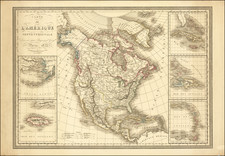 North America Map By Raynaud