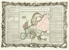 Europe and Europe Map By Buy de Mornas