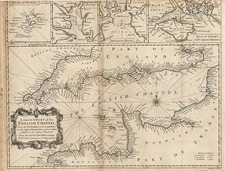 Europe, British Isles and France Map By Emanuel Bowen