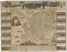 Europe Map By Nicolaes Visscher I / Hugo Allard