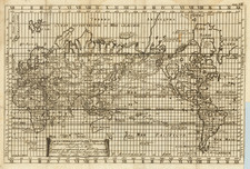 Carte Generale du Globe Terrestre Construite & publiee par le Sr. Isaac Brouckner By Isaac Brouckner / Giovanni Antonio Remondini