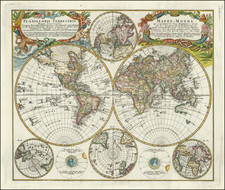 World Map By Homann Heirs