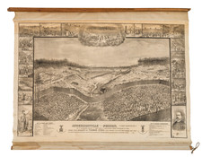 Georgia and Civil War Map By T.J. S. Landis / Thomas O'Dea