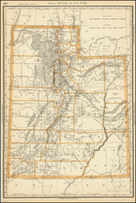 Utah and Utah Map By Rand McNally & Company