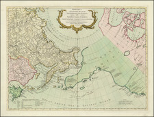 Bowles's New Pocket Map of the Discoveries made by the Russians on the North West Coast of America Published by the Royal Academy of Sciences at Petersburg By Carington Bowles  &  Samuel Carver