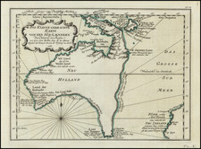 Australia Map By Jacques Nicolas Bellin