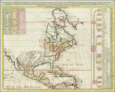 North America Map By Henri Chatelain