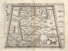 Asia, India and Central Asia & Caucasus Map By Giacomo Gastaldi