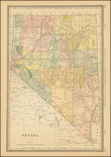 Nevada Map By Rand McNally & Company