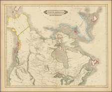 Polar Maps, Canada and Western Canada Map By Daniel Lizars