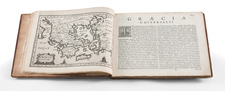 Atlases and Greece Map By Joannis Wilhelm Laurenberg / Samuel Pufendorf