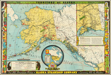 Territory of Alaska.  Alaska Steamship Co.  The Alaska Line