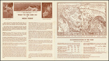 Location Map Mesa Verde National Park and the Scenic Southern Highways Across the Rockies [on sheet with:] Pictorial Guide to the Center of Activities in Mesa Verde
