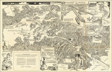 Central America Map By Panama Railroad Company