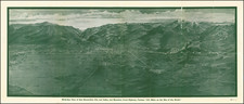 Birds-Eye View of San Bernardino City and Valley and Mountain Crest Highway, Famous 
