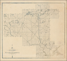 Minnesota Map By H. L. Dresser